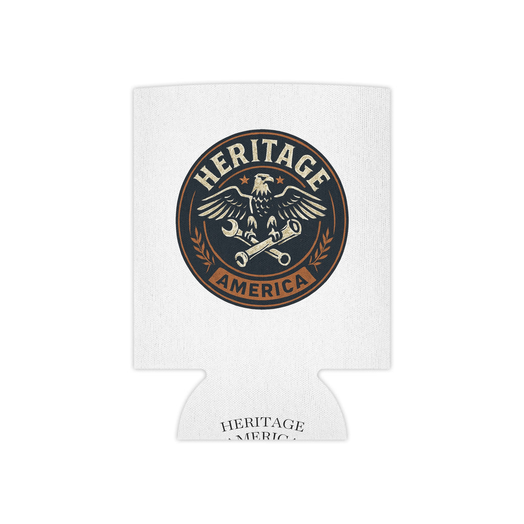 Garage Eagle Can Cooler - White