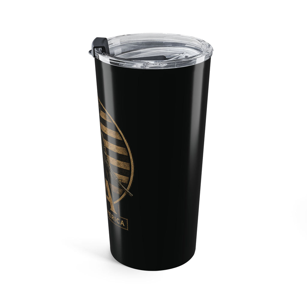 Black Minute Man 20oz Tumbler