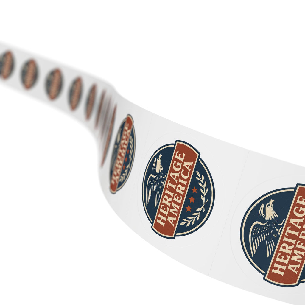 Original Logo Round Sticker Label Rolls