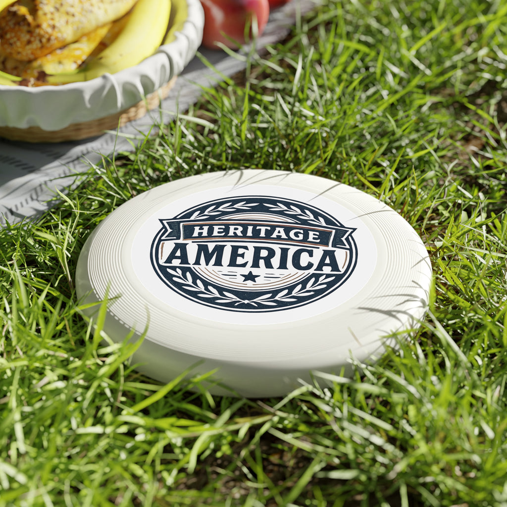 Heritage America Logo Wham-O Frisbee