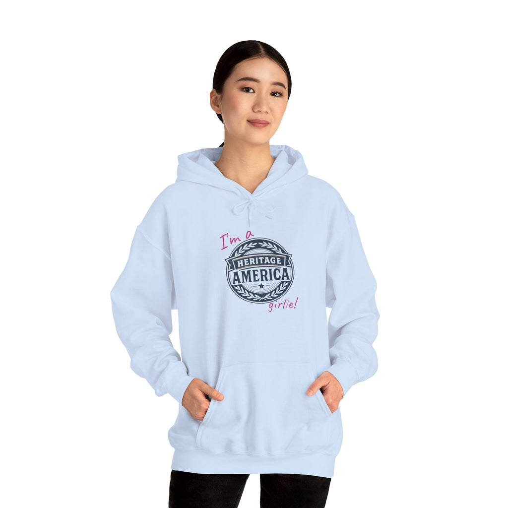 Heritage America Girlie Heavy Blend™ Hooded Sweatshirt