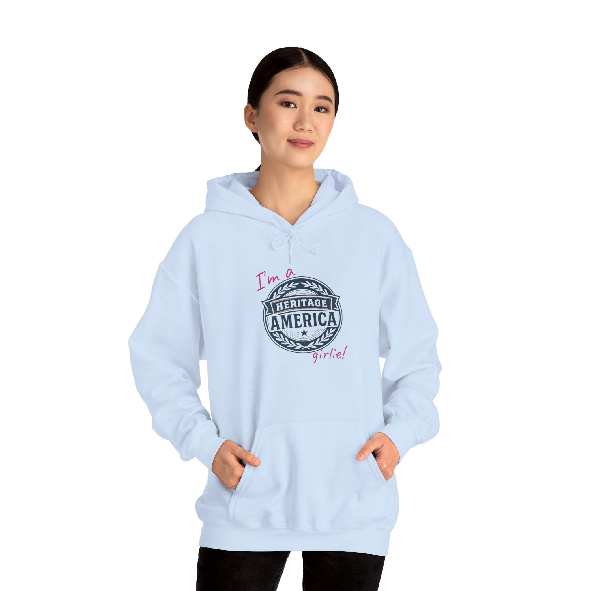 Heritage America Girlie Heavy Blend™ Hooded Sweatshirt