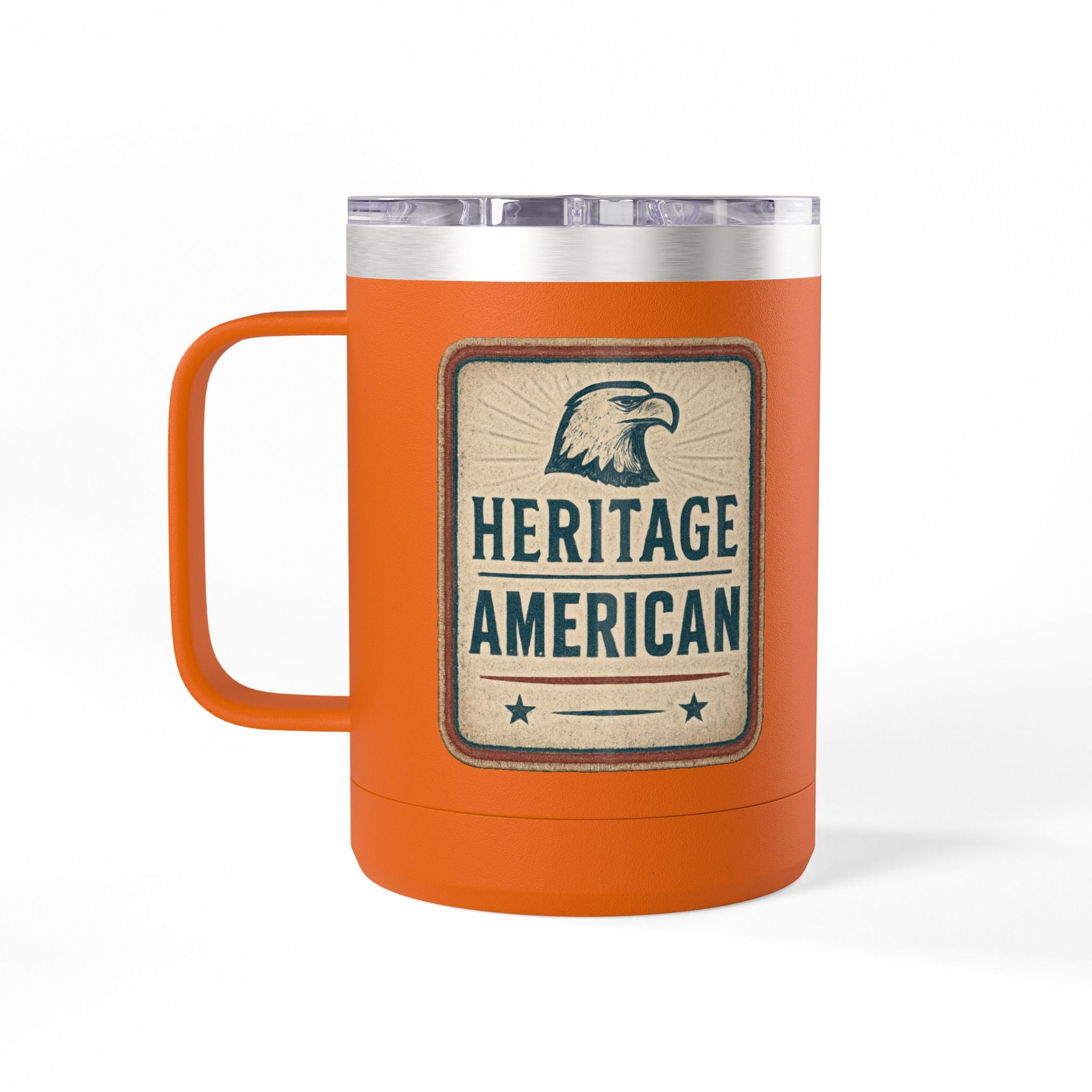 Heritage American Eagle Short Tumbler | 15oz Travel Mug