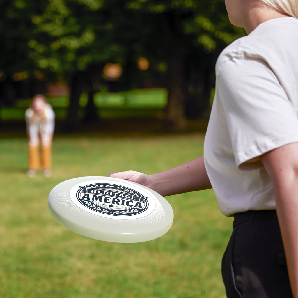 Heritage America Logo Wham-O Frisbee