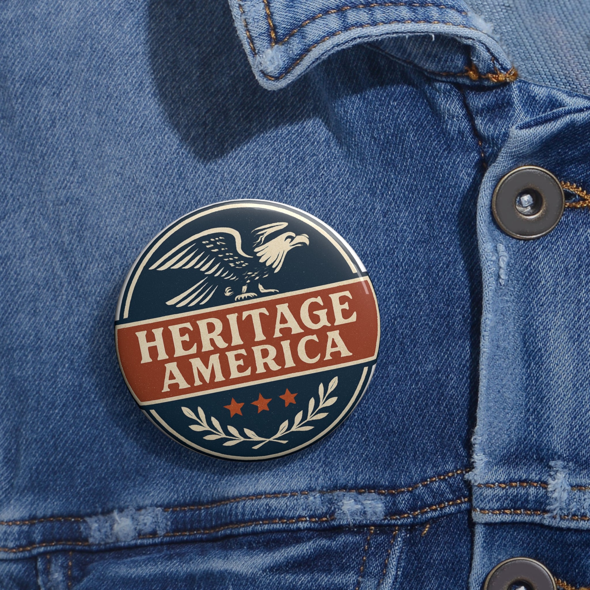 Original Logo Pin Button