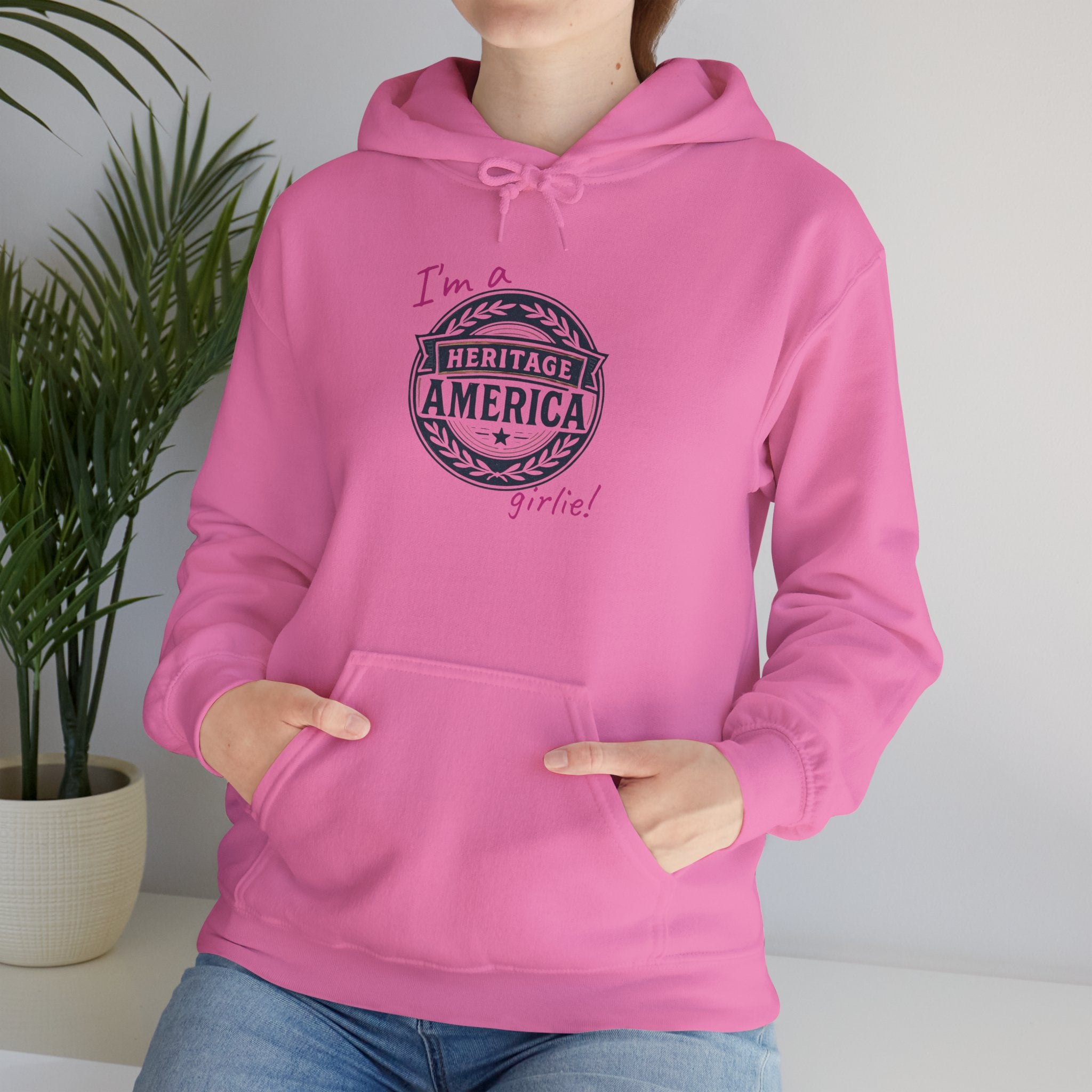 Heritage America Girlie Heavy Blend™ Hooded Sweatshirt