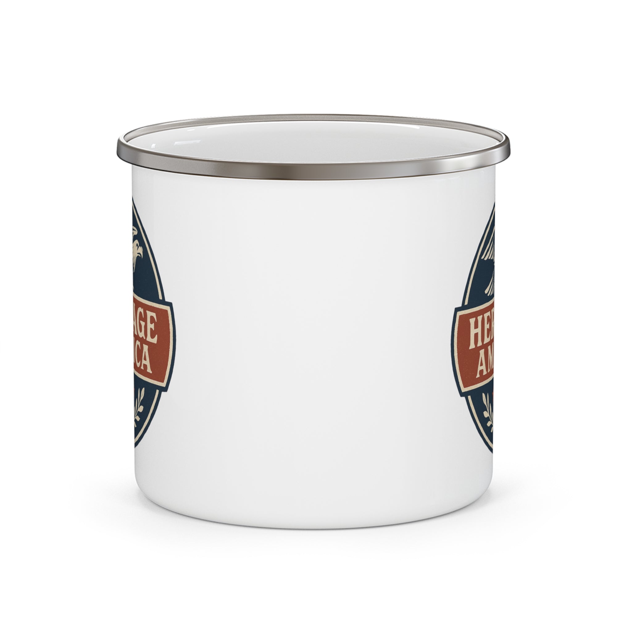 Original Logo enamel camping mug