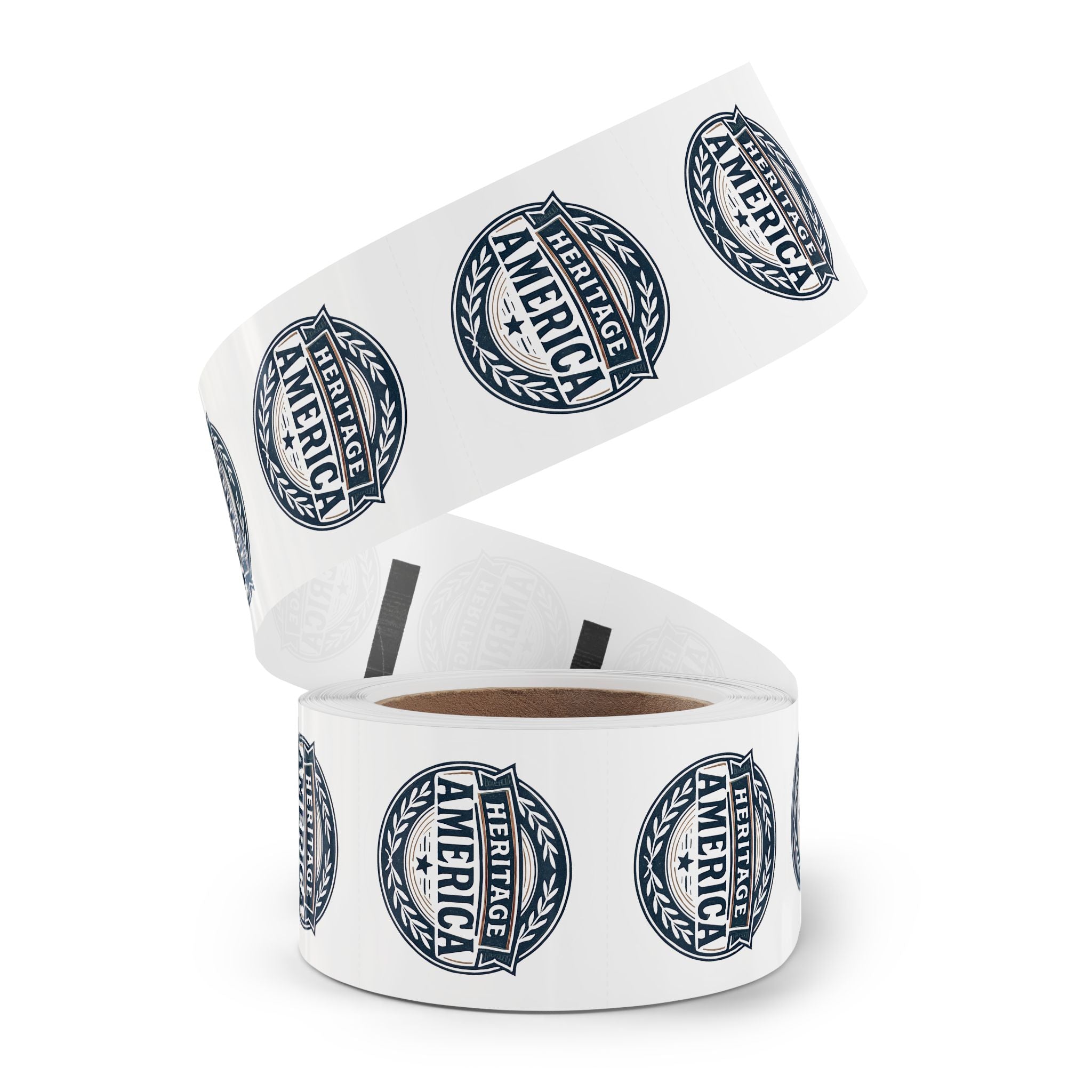 Heritage America Round Sticker Label Rolls