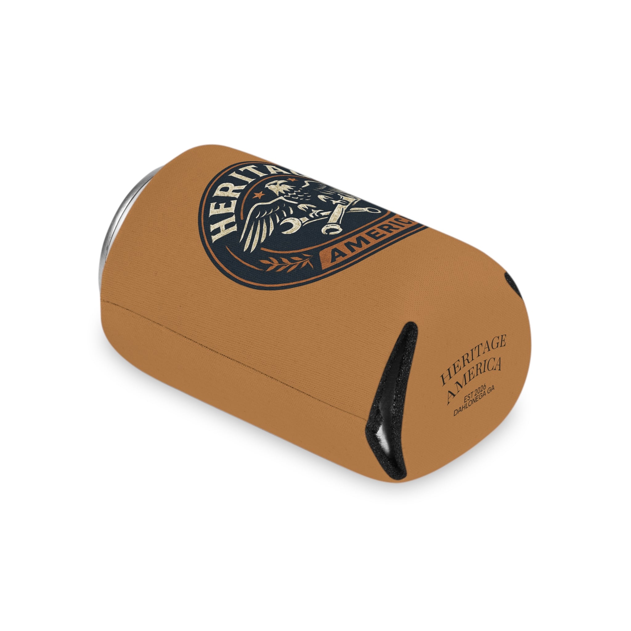 Garage Eagle Can Cooler - Light Brown