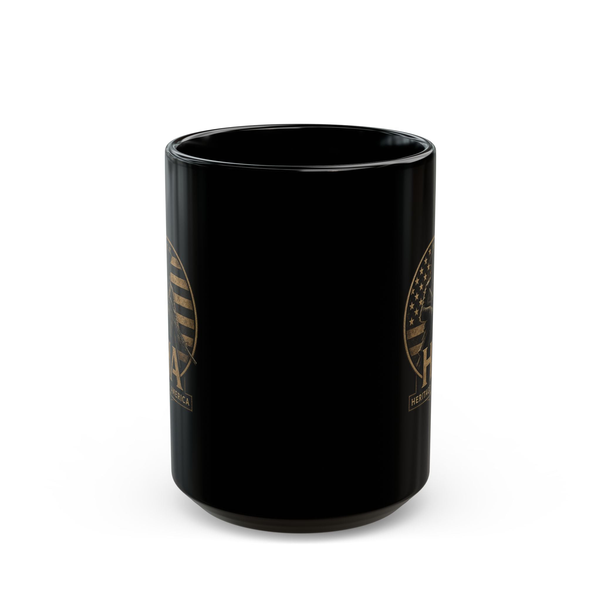 Minute Man Black Mug – Patriotic 11oz/15oz Coffee Cup