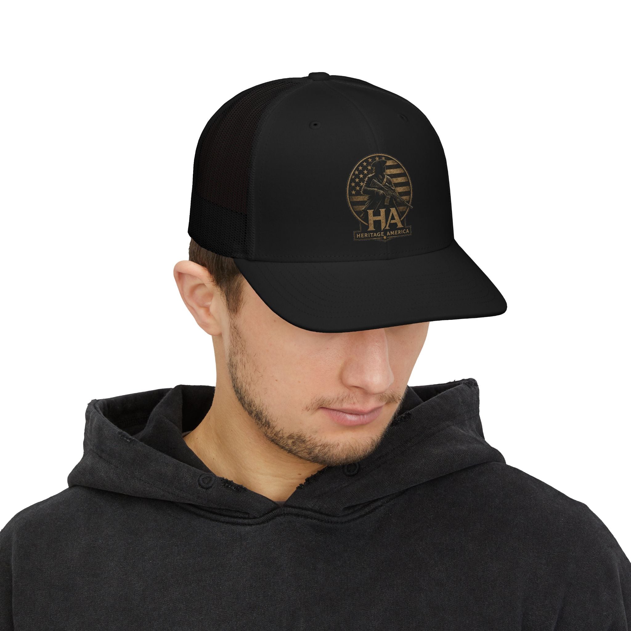 Minute Man Snapback Trucker Cap