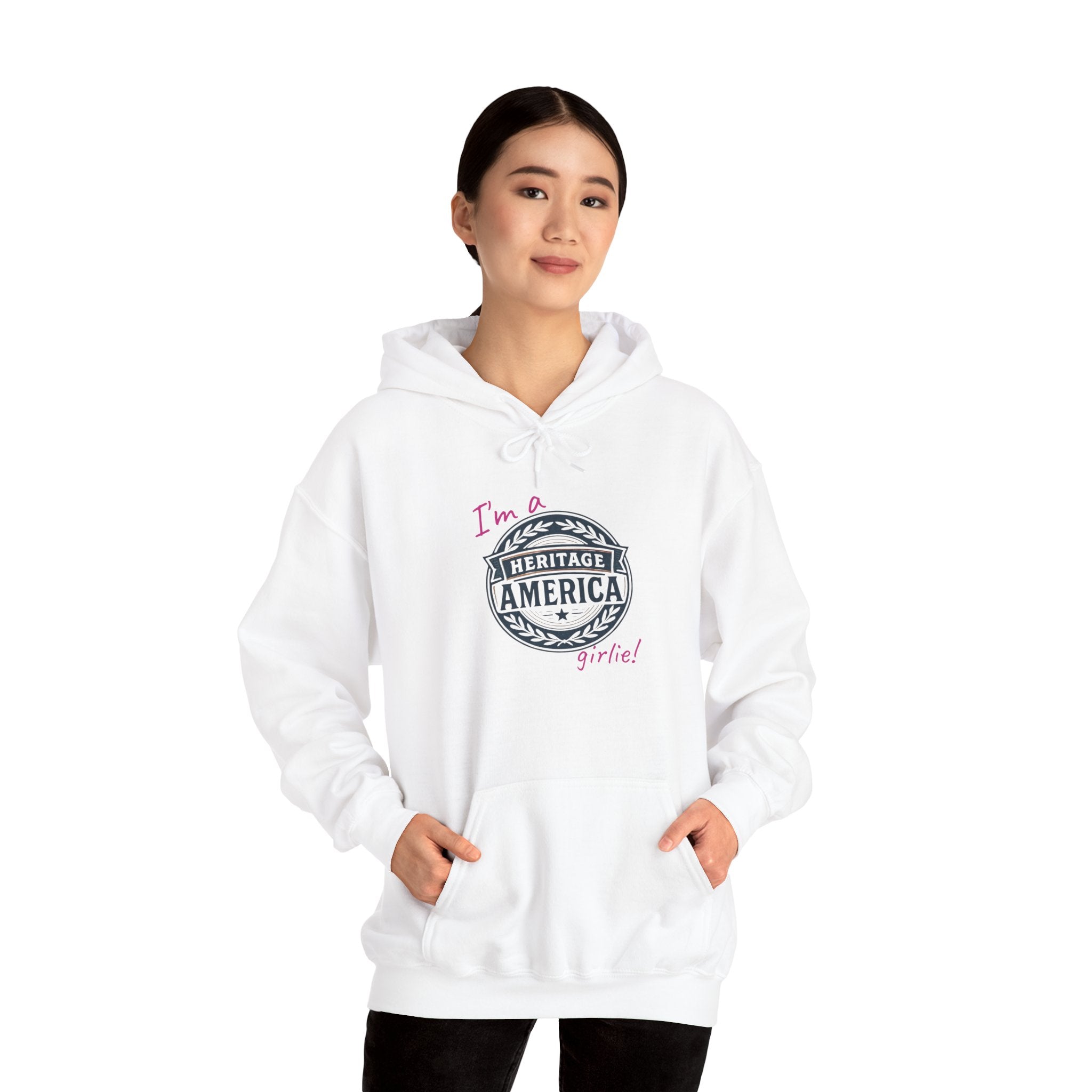 Heritage America Girlie Heavy Blend™ Hooded Sweatshirt