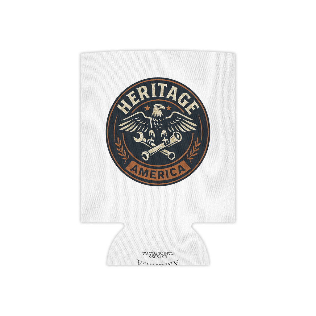 Garage Eagle Can Cooler - White