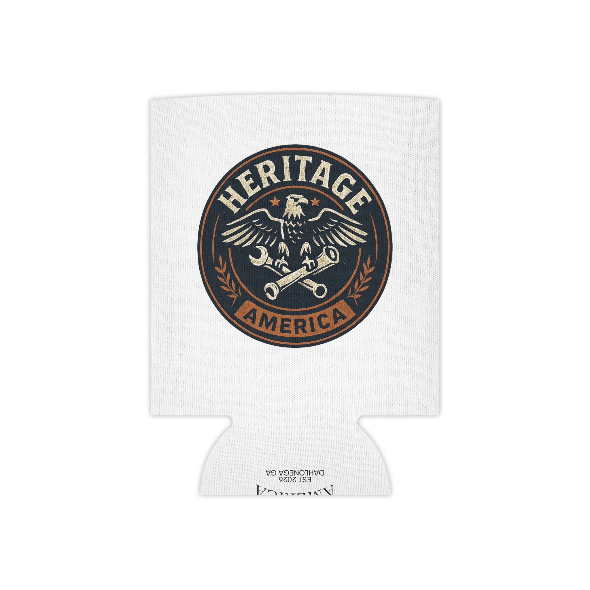 Garage Eagle Can Cooler - White