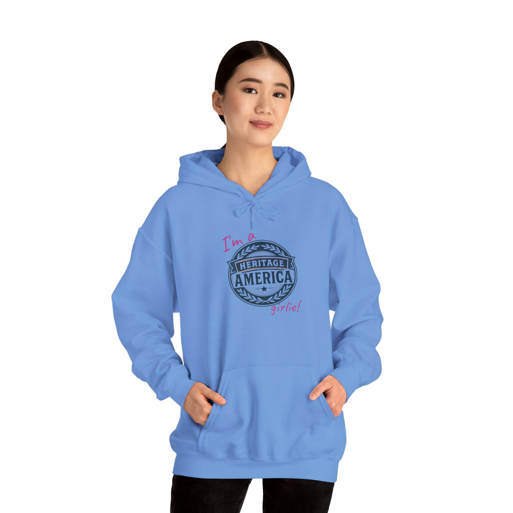 Heritage America Girlie Heavy Blend™ Hooded Sweatshirt
