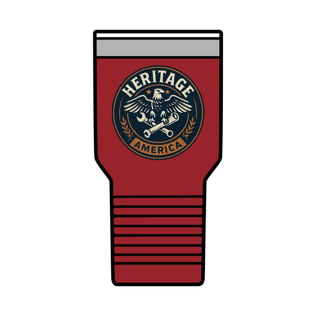 Garage Eagle Tumbler | 30oz insulated tumbler