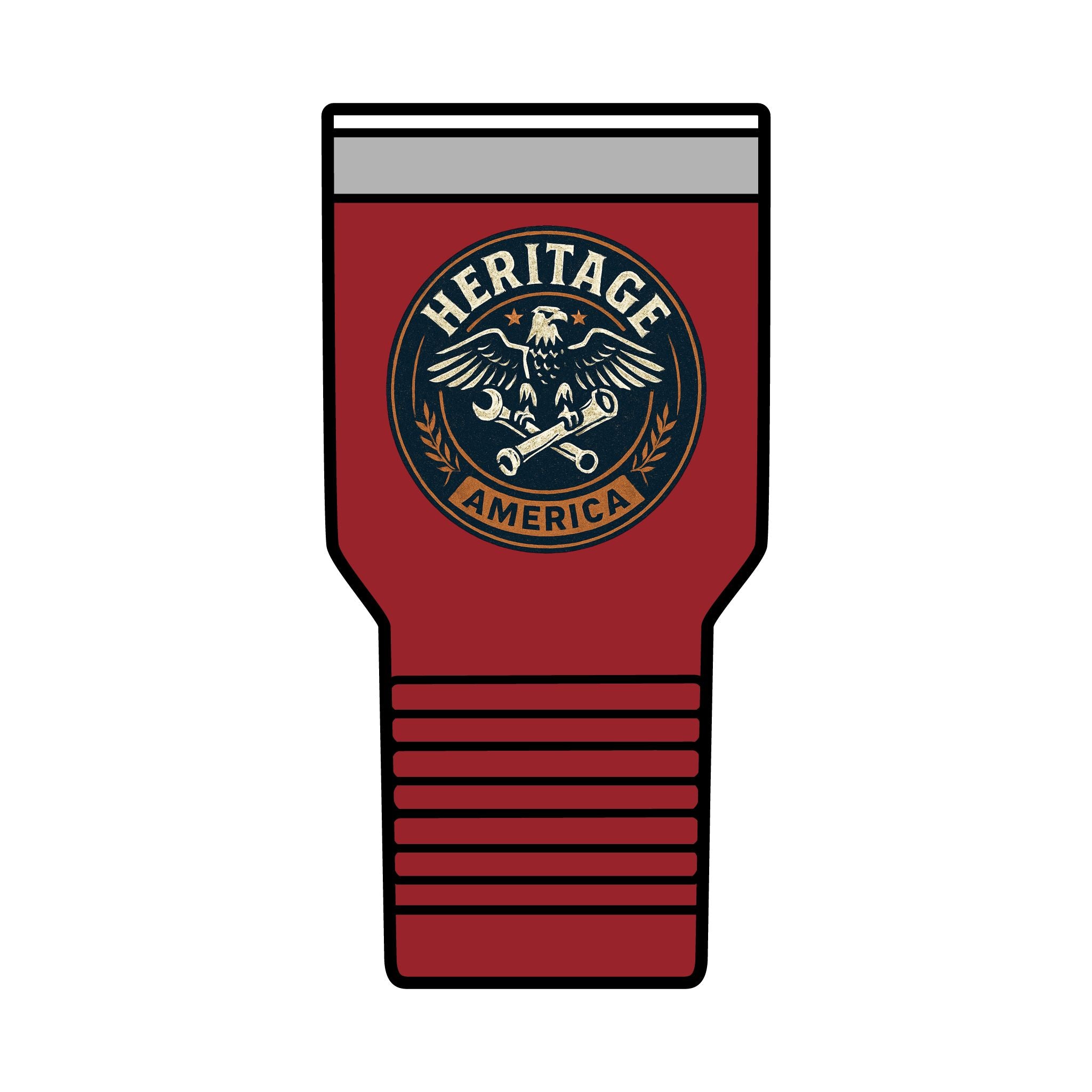 Garage Eagle Tumbler | 30oz insulated tumbler