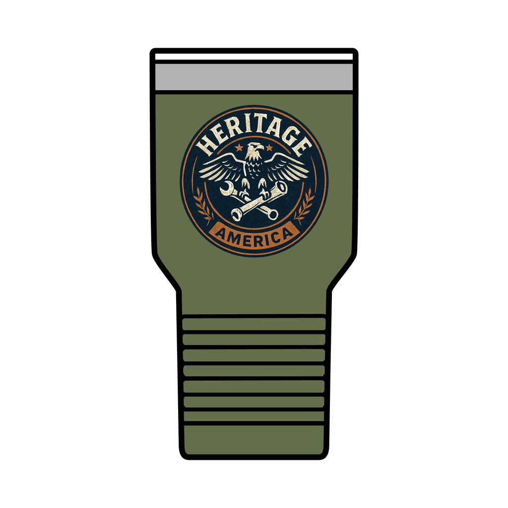 Garage Eagle Tumbler | 30oz insulated tumbler
