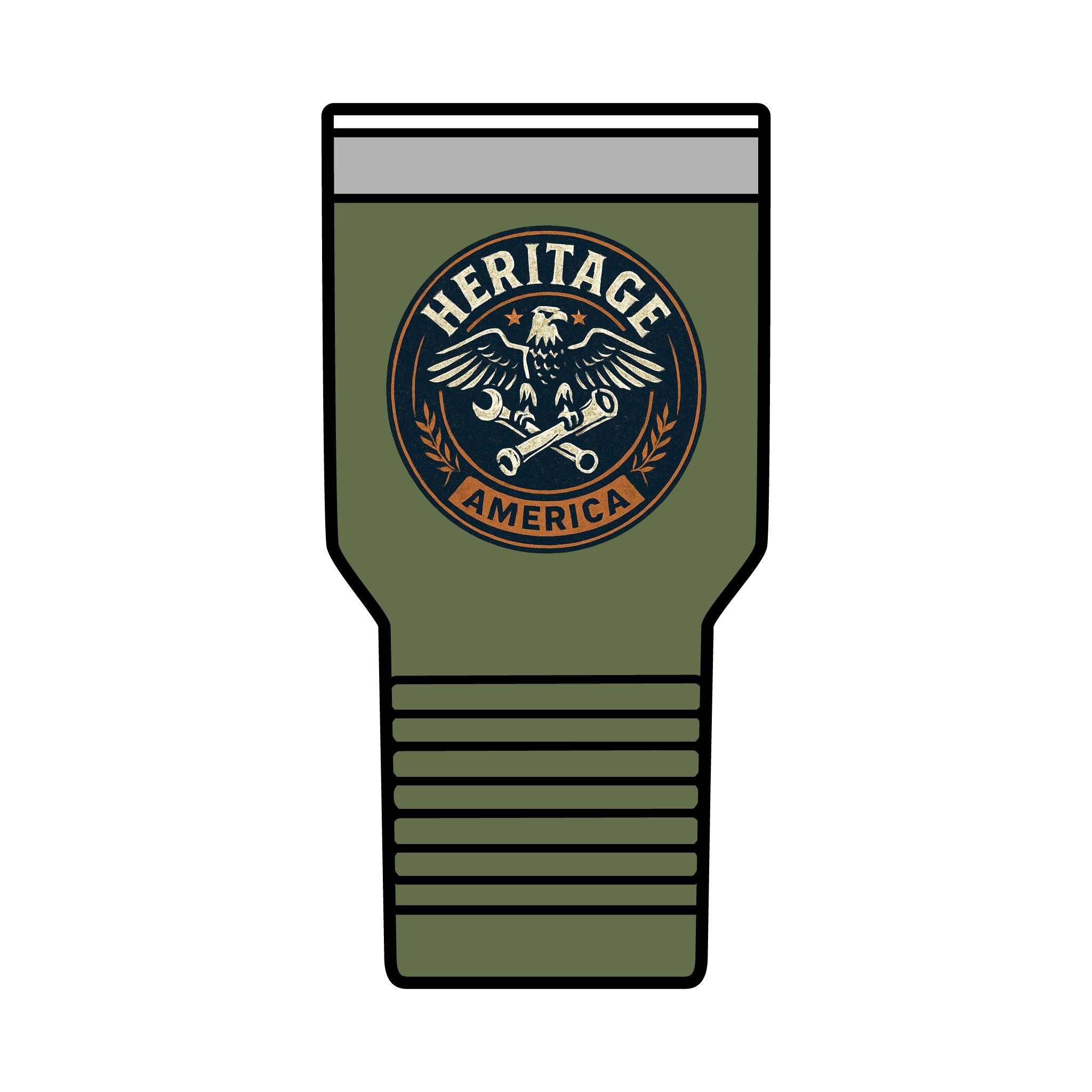 Garage Eagle Tumbler | 30oz insulated tumbler