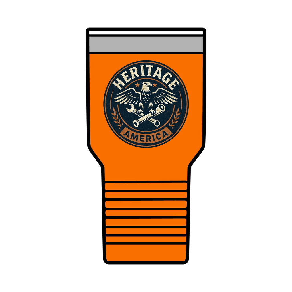 Garage Eagle Tumbler | 30oz insulated tumbler
