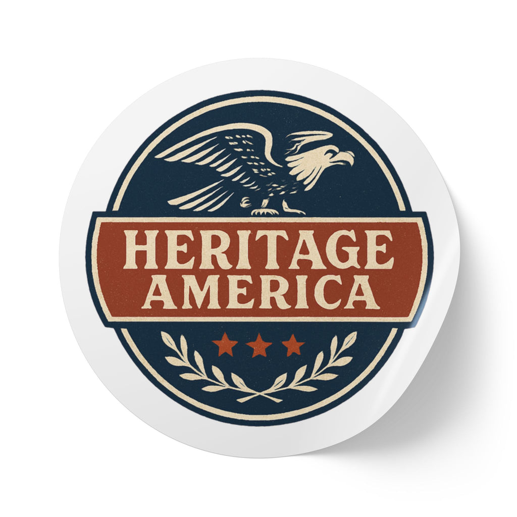 Original Logo Round Sticker Label Rolls