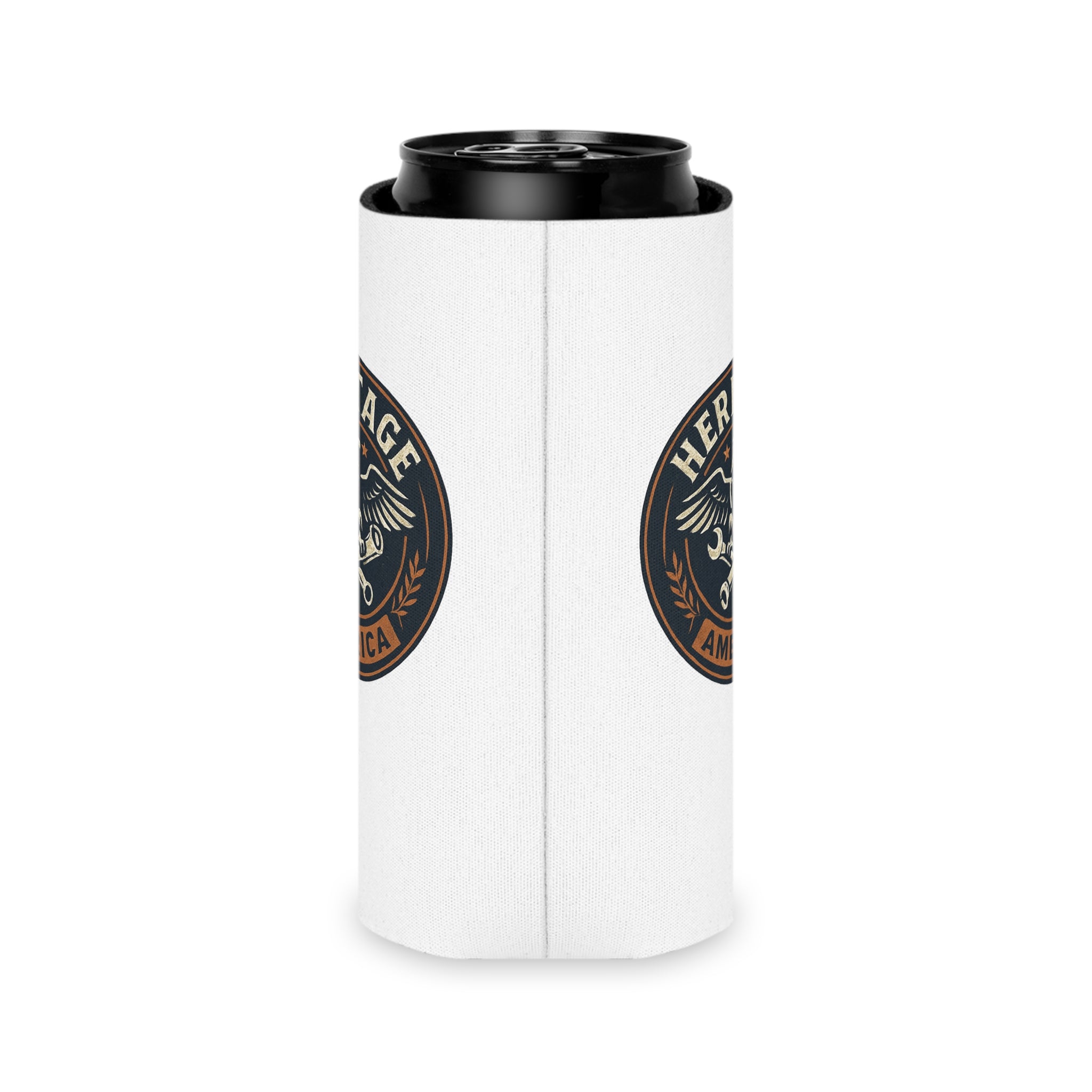 Garage Eagle Can Cooler - White