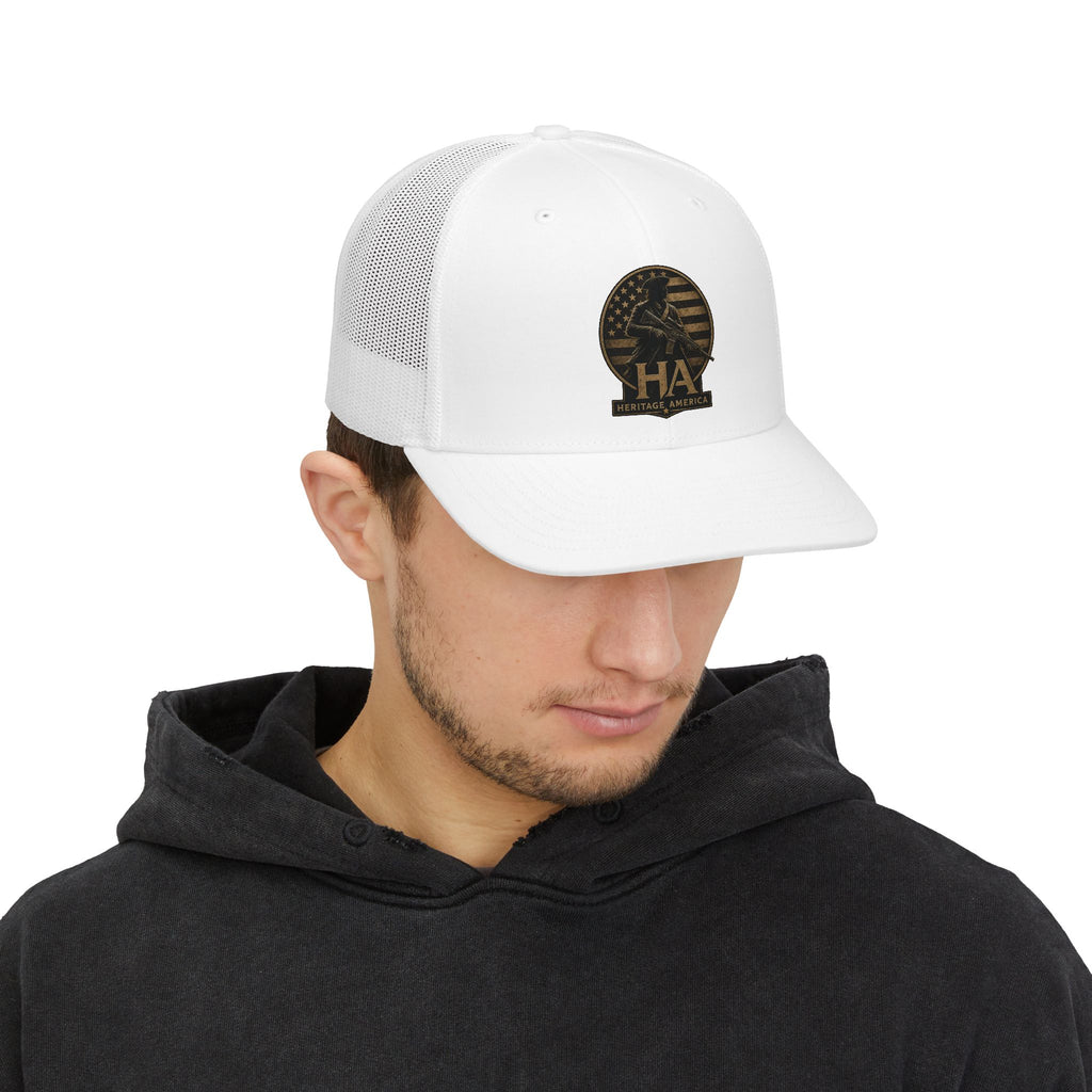 Minute Man Snapback Trucker Cap