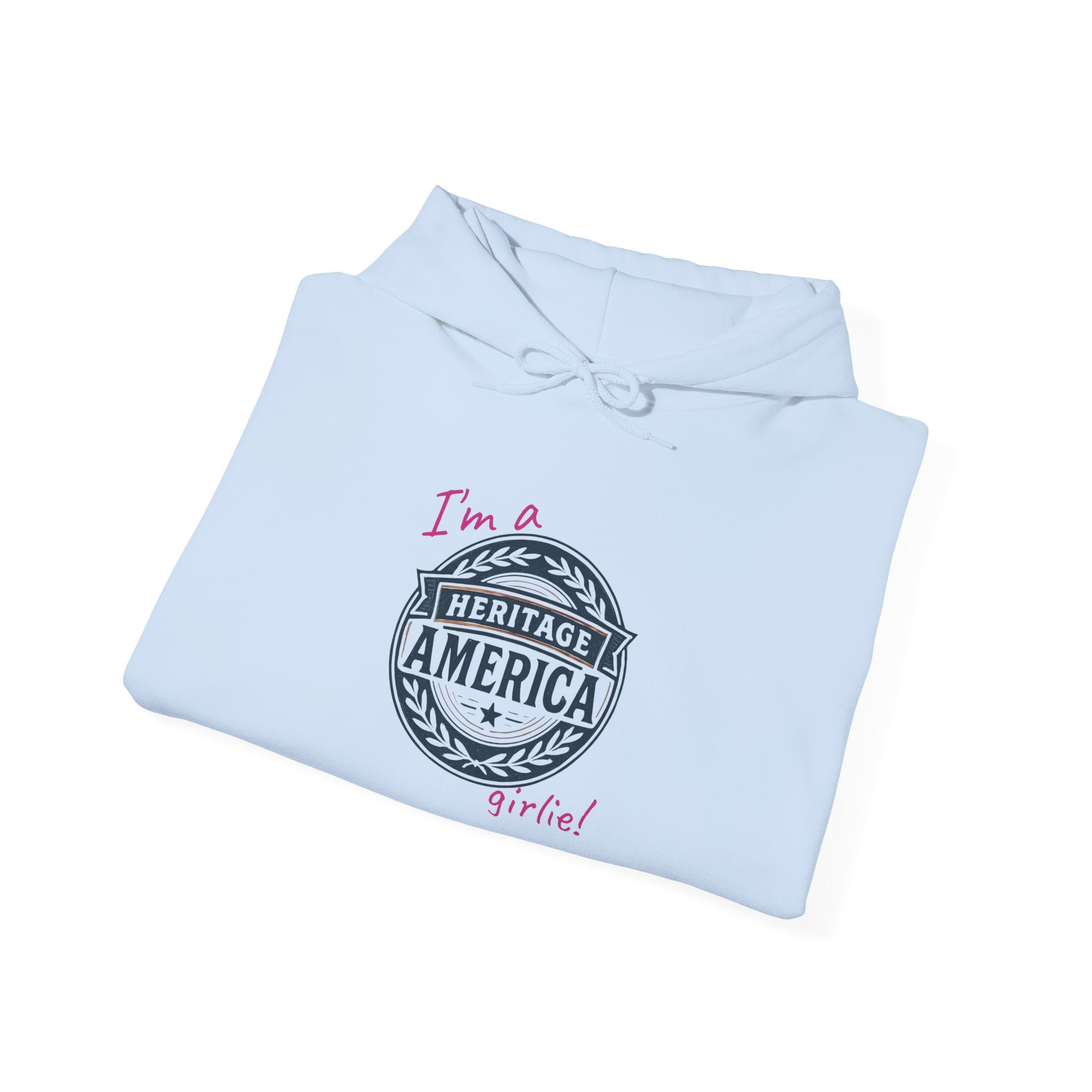 Heritage America Girlie Heavy Blend™ Hooded Sweatshirt