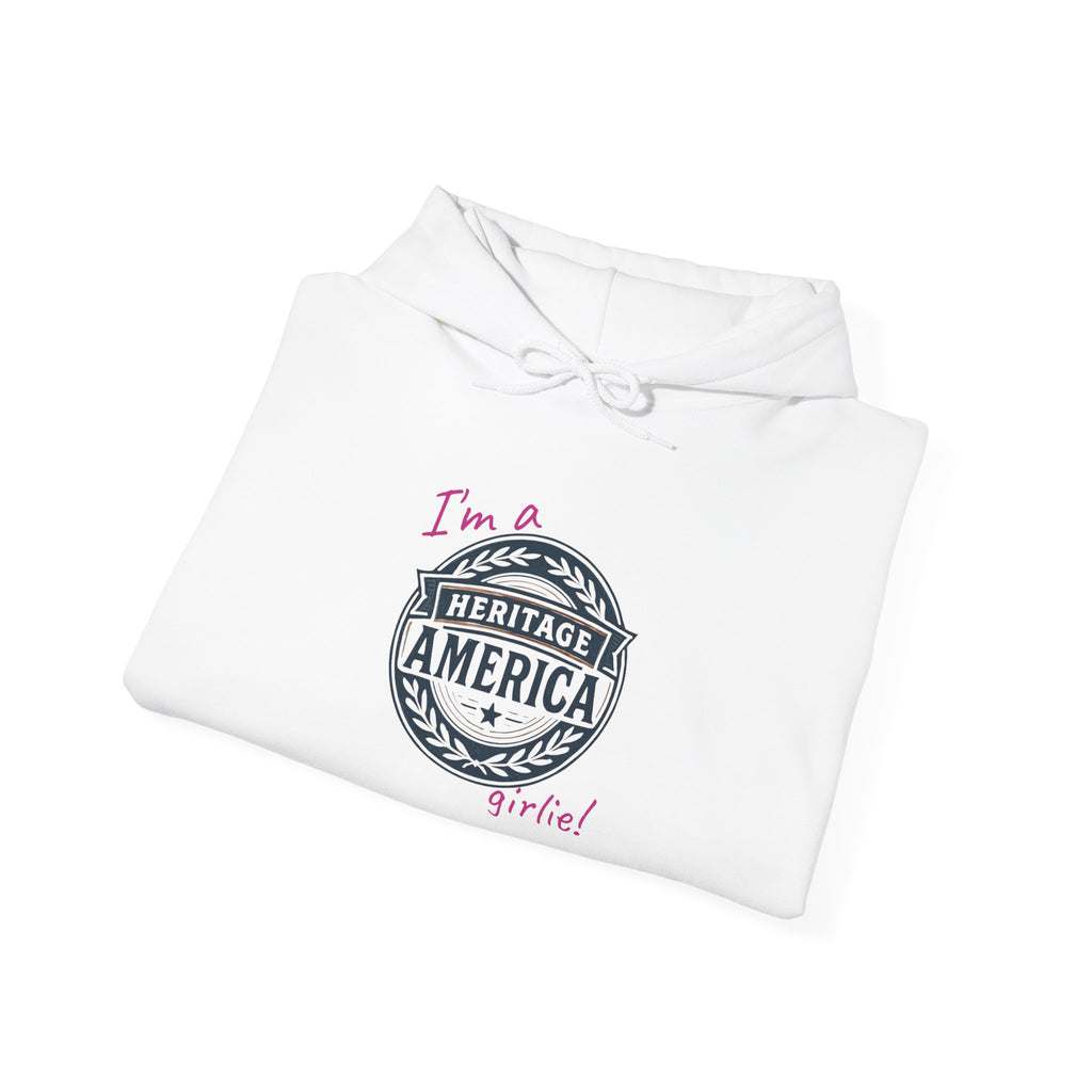 Heritage America Girlie Heavy Blend™ Hooded Sweatshirt