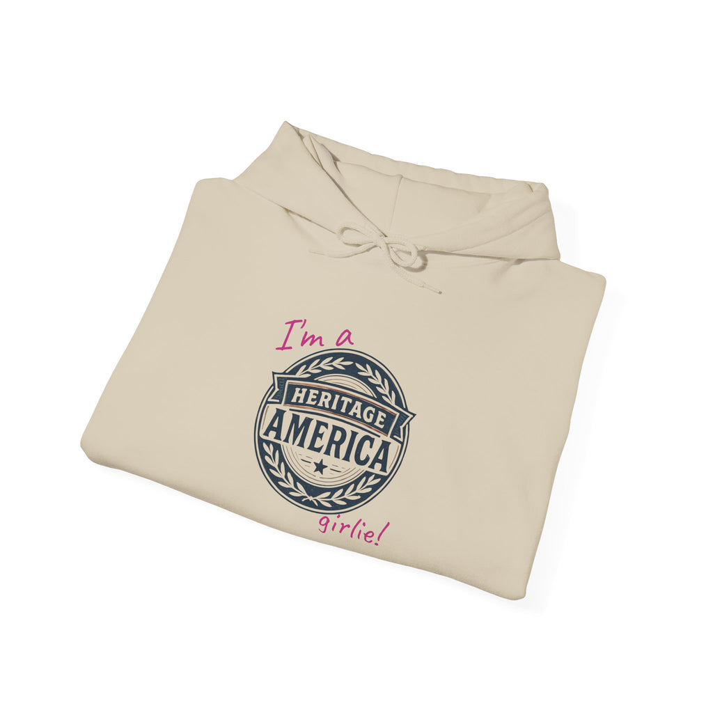 Heritage America Girlie Heavy Blend™ Hooded Sweatshirt