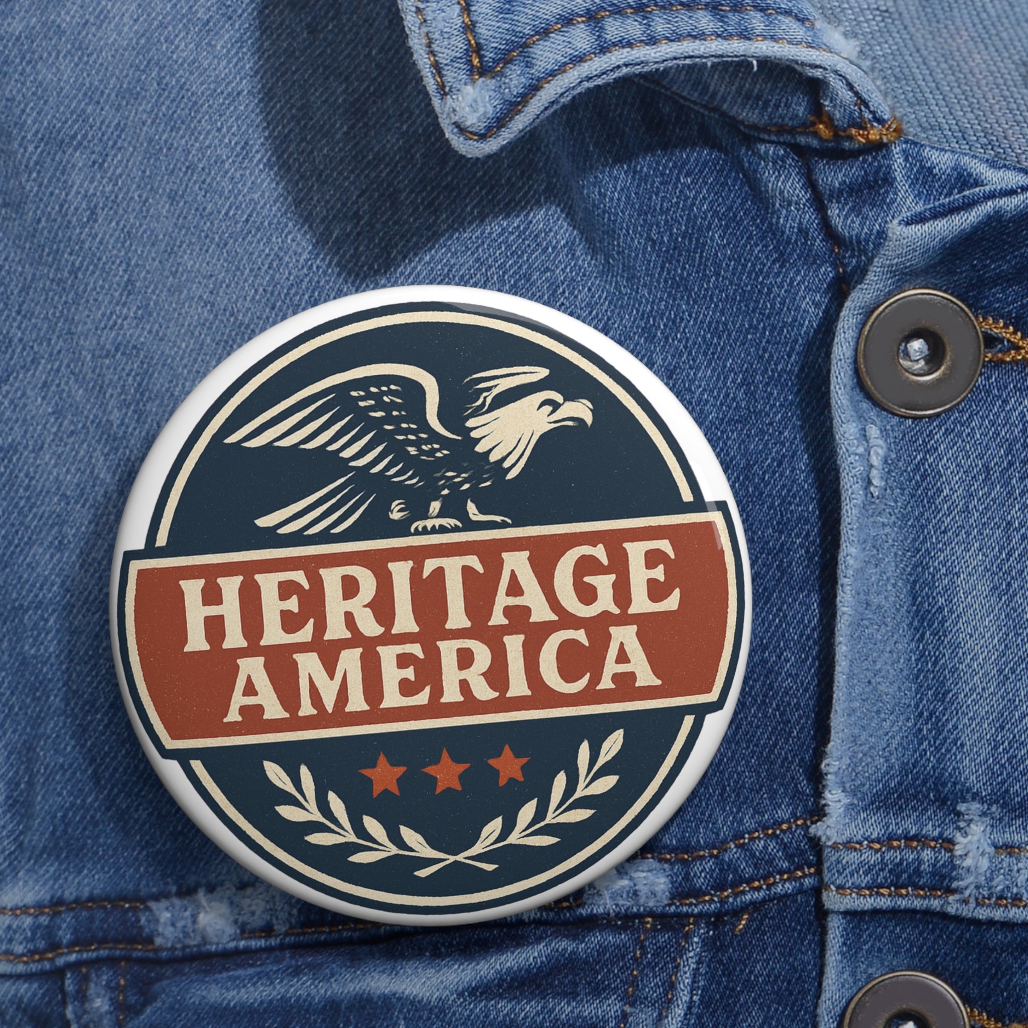 Original Logo Pin Button