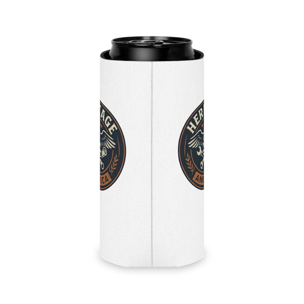 Garage Eagle Can Cooler - White