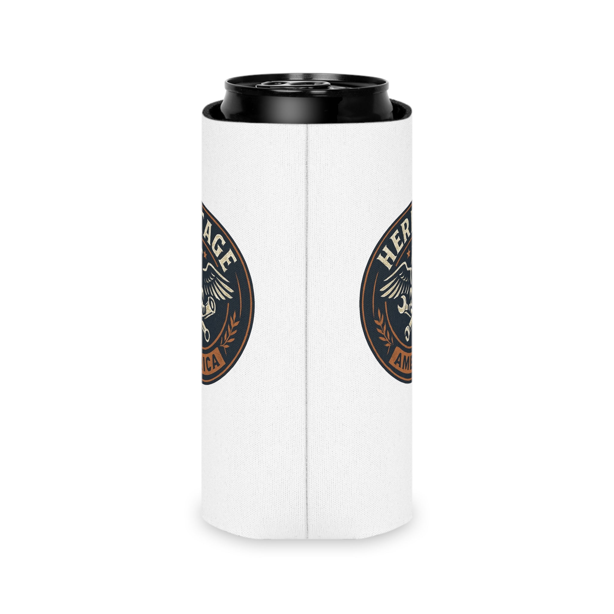 Garage Eagle Can Cooler - White