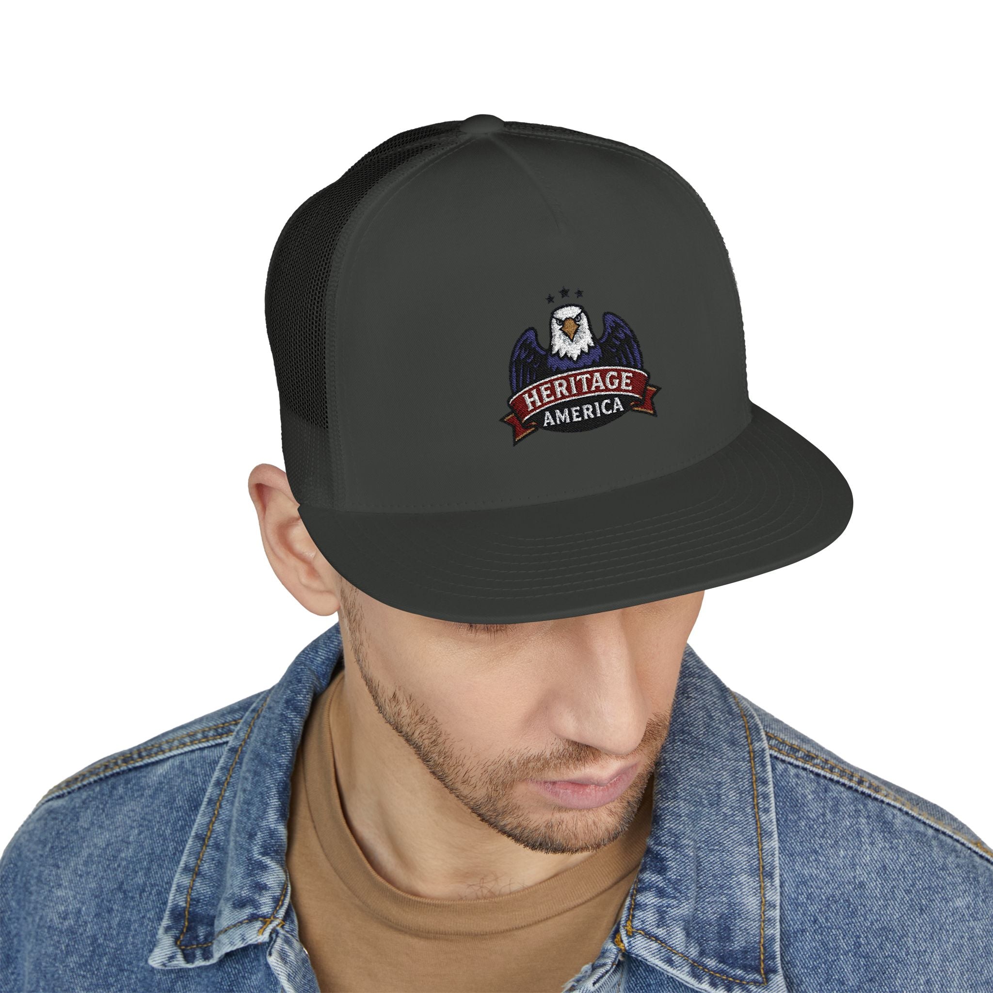 The Bald Eagle Trucker Caps