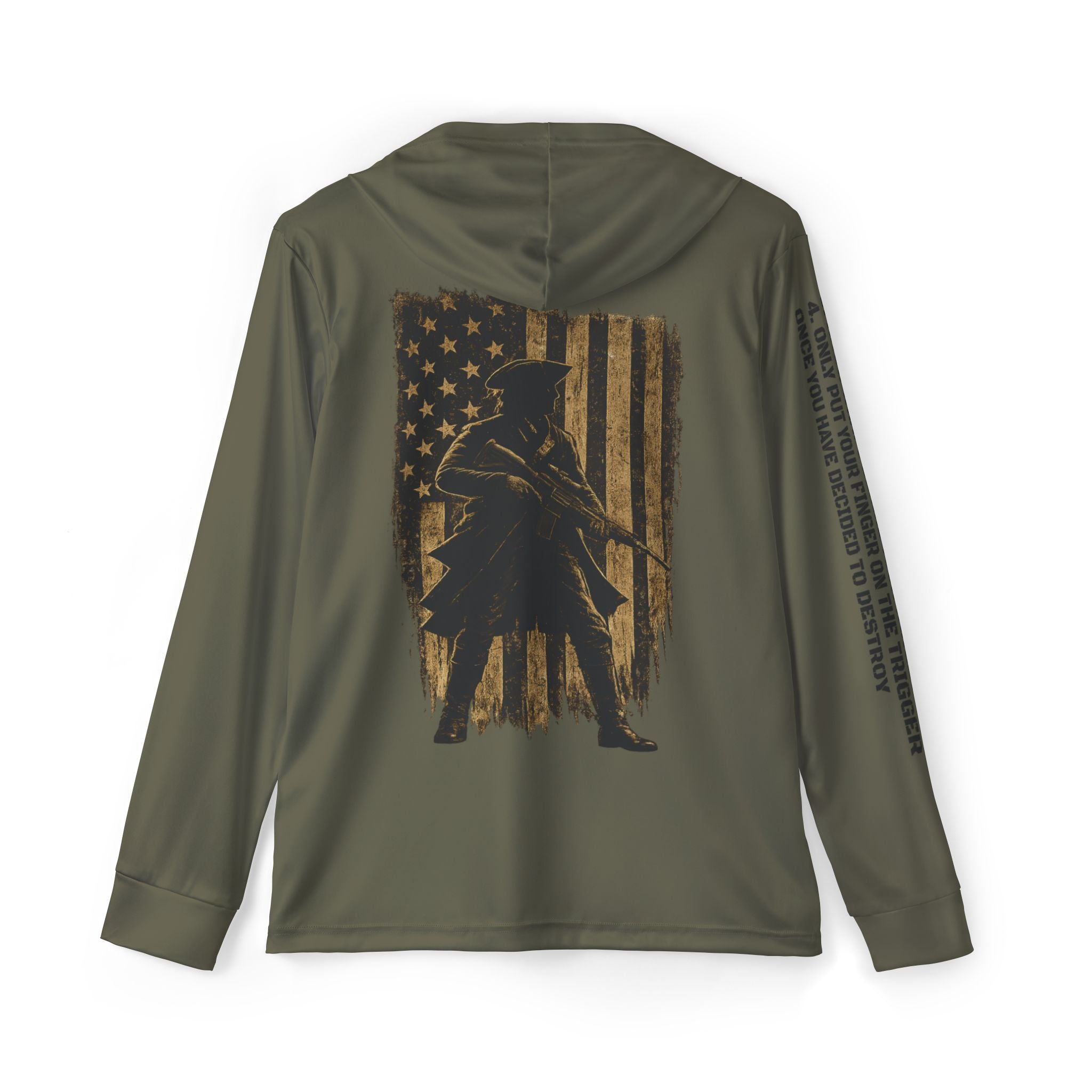 Minute Man Shooter Hoodie — Patriotic Hunting Hoodie