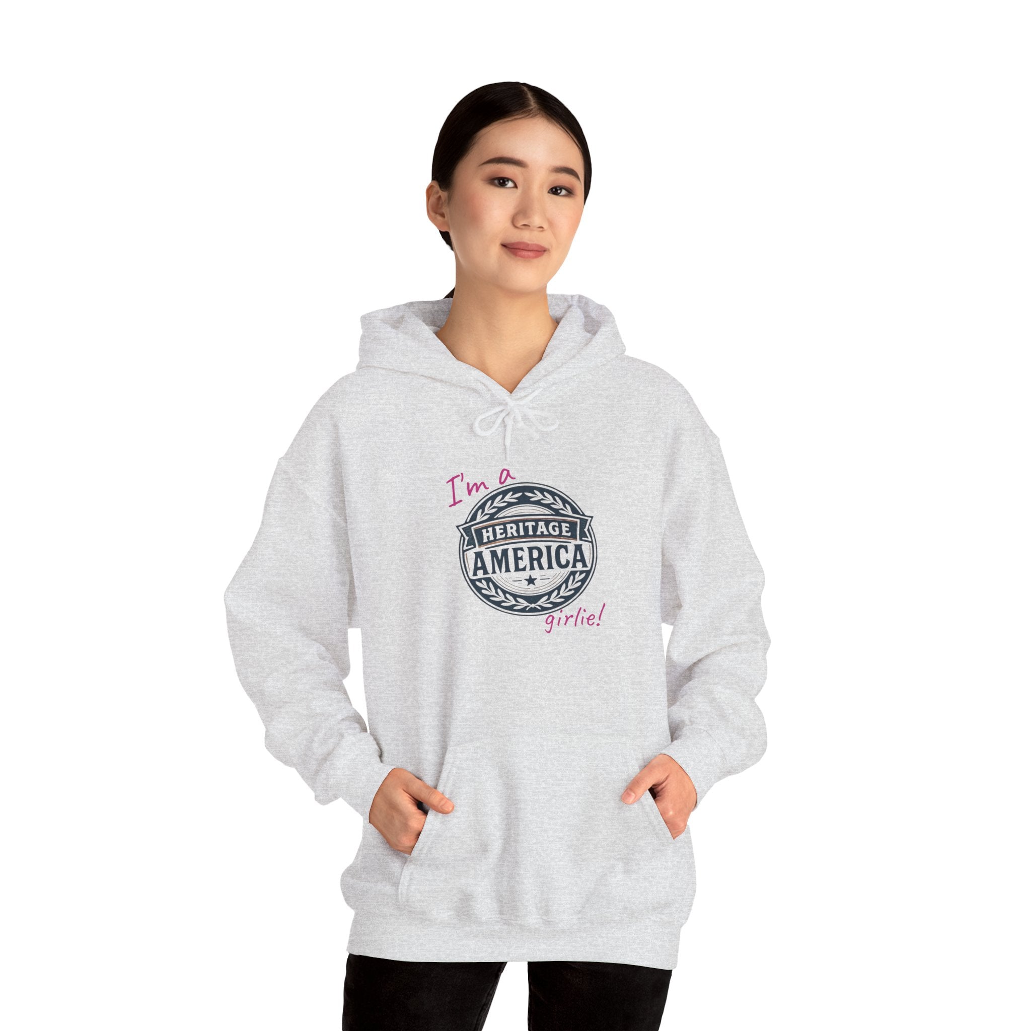 Heritage America Girlie Heavy Blend™ Hooded Sweatshirt