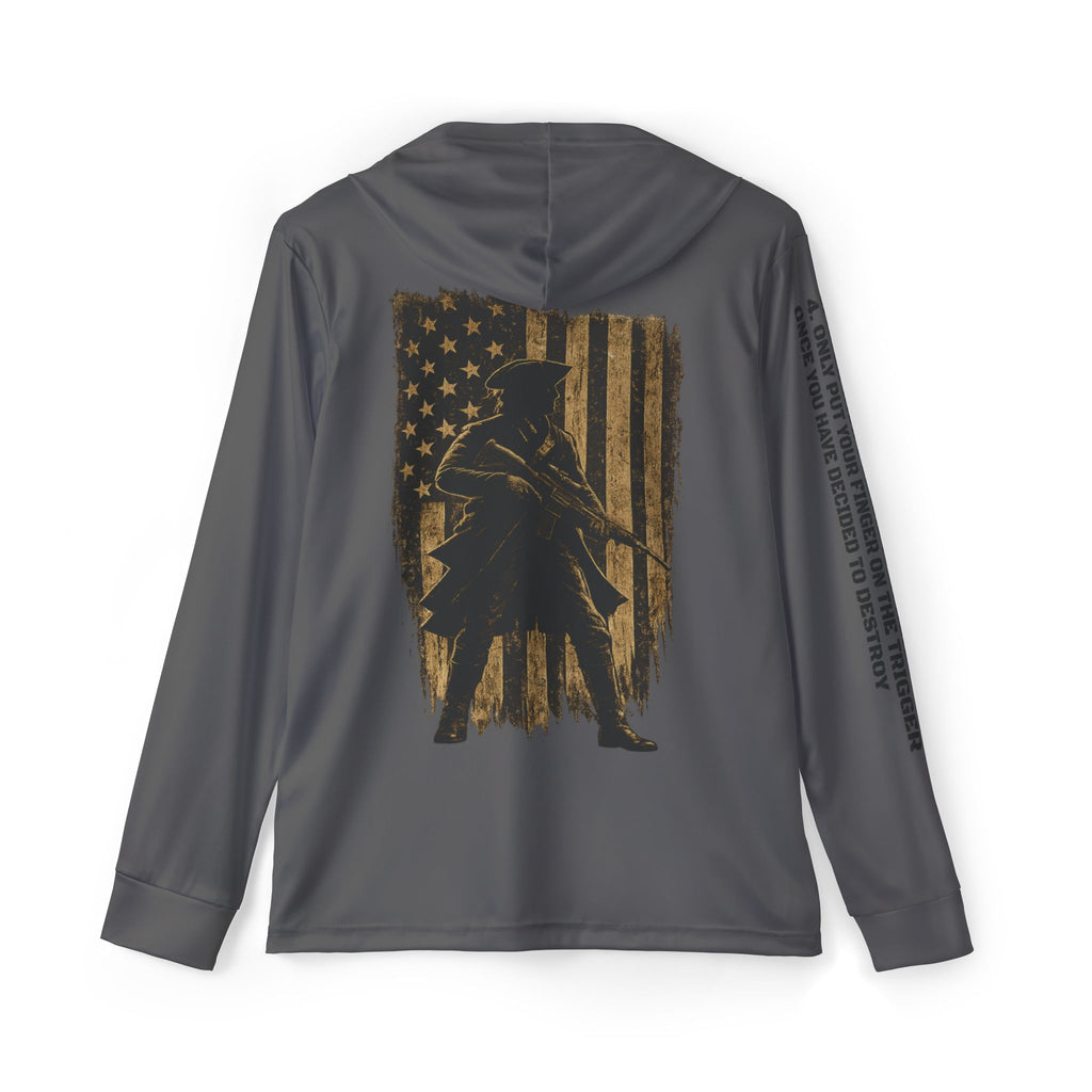 Minute Man Shooter Hoodie — Patriotic Hunting Hoodie
