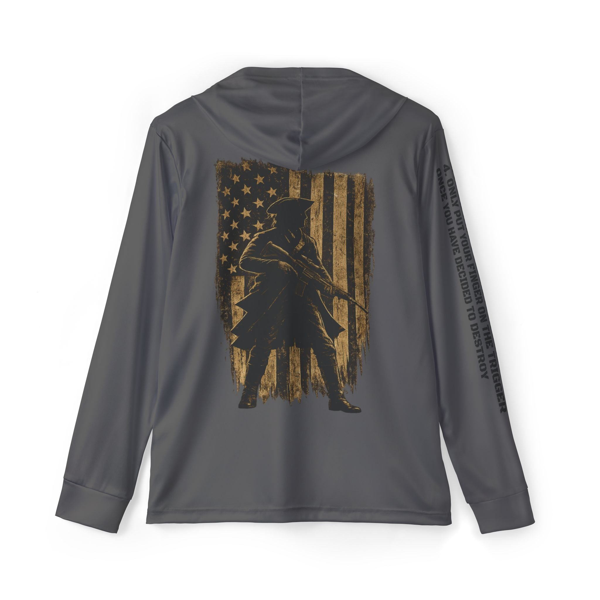 Minute Man Shooter Hoodie — Patriotic Hunting Hoodie