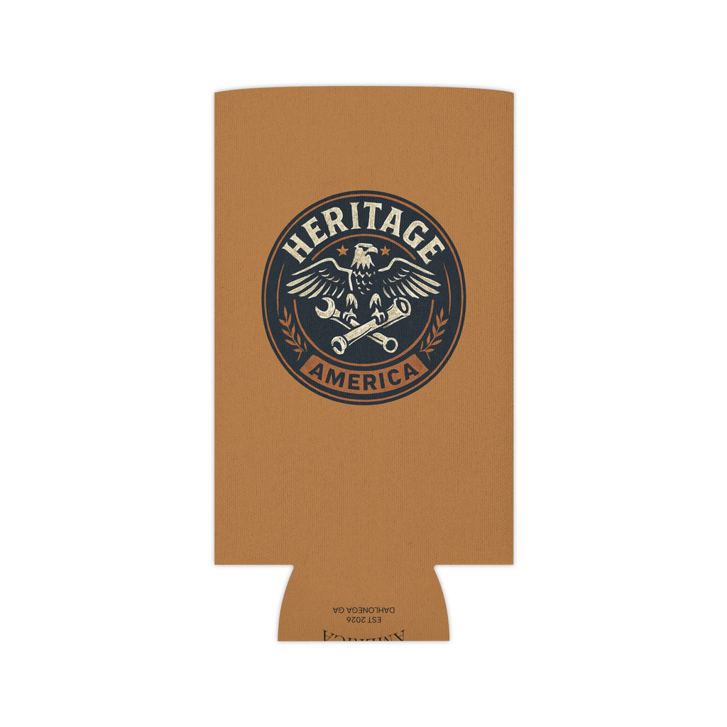 Garage Eagle Can Cooler - Light Brown