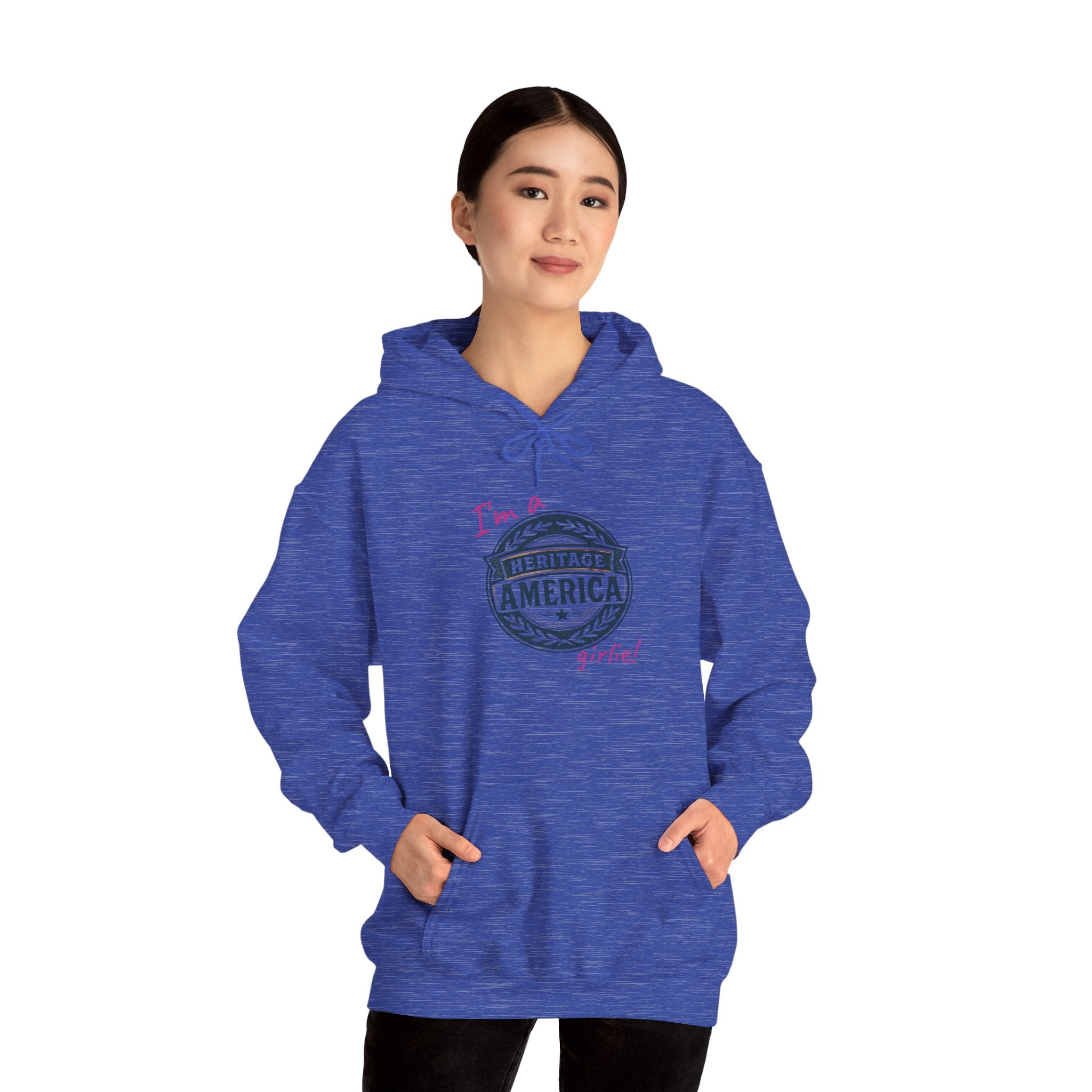 Heritage America Girlie Heavy Blend™ Hooded Sweatshirt
