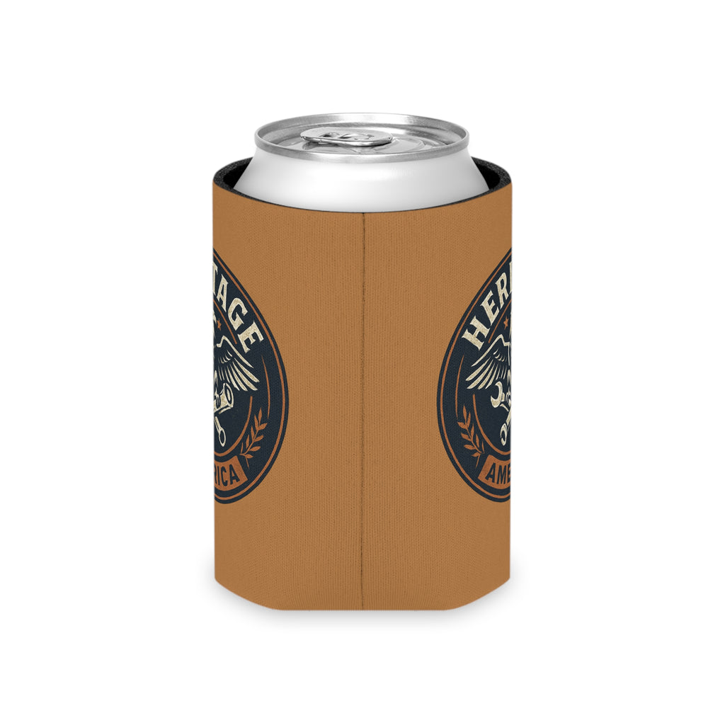 Garage Eagle Can Cooler - Light Brown