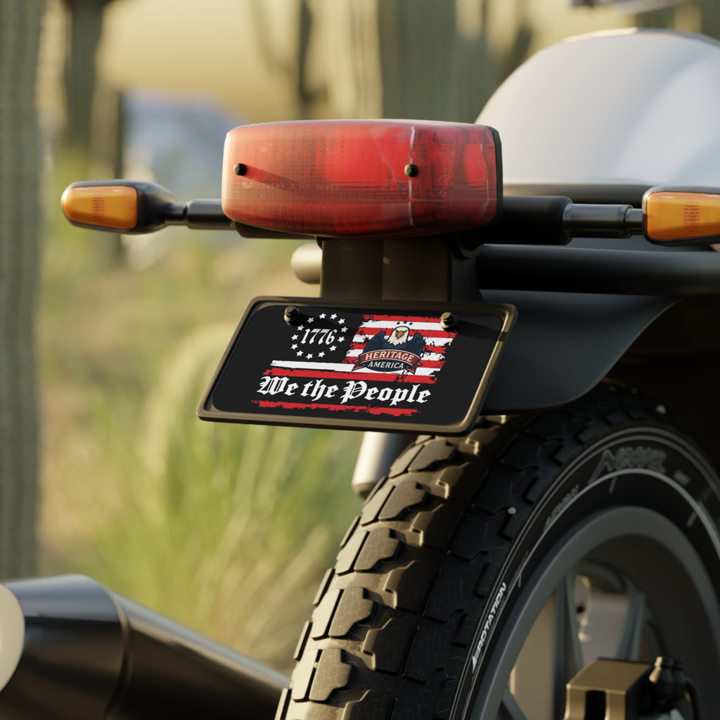 1776 Mini License Plate