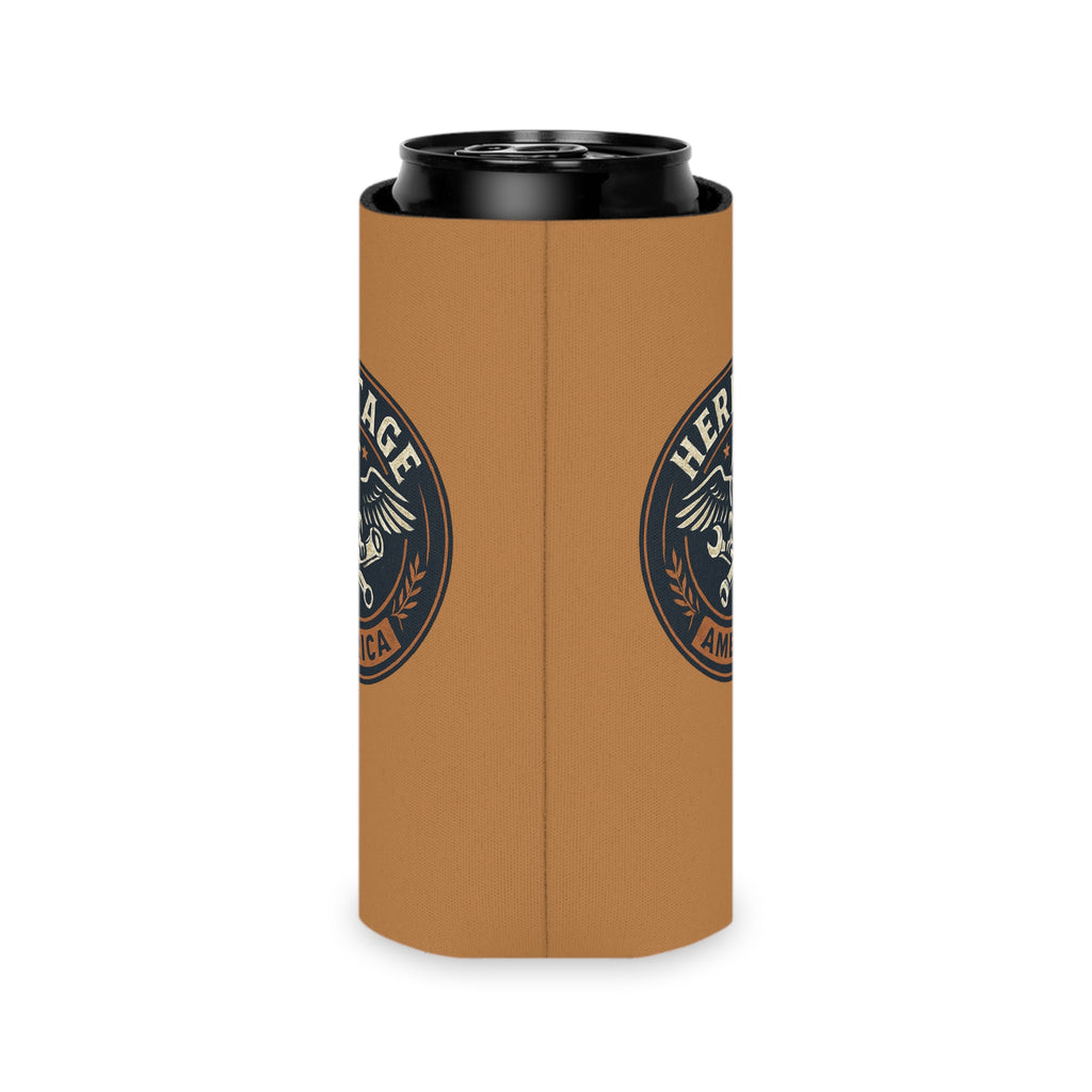 Garage Eagle Can Cooler - Light Brown