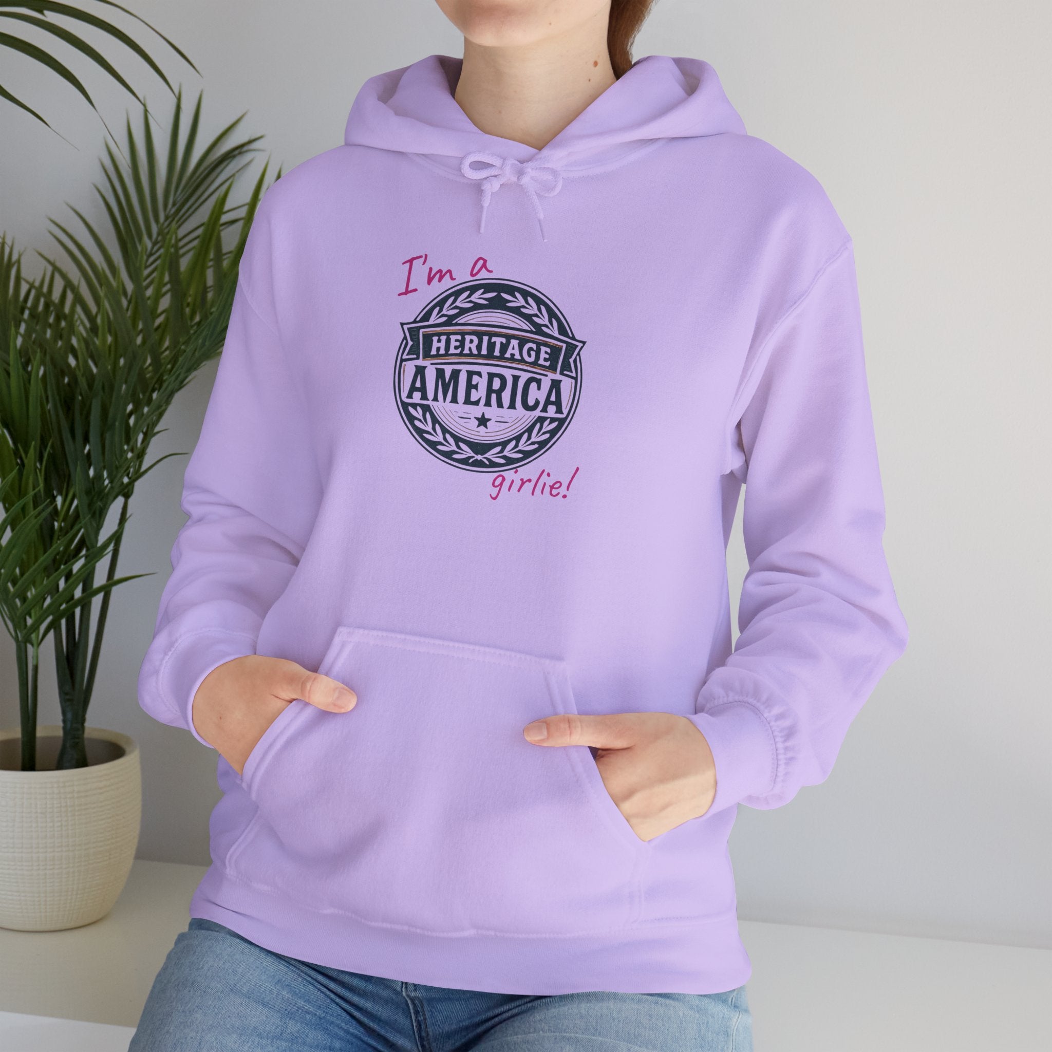 Heritage America Girlie Heavy Blend™ Hooded Sweatshirt