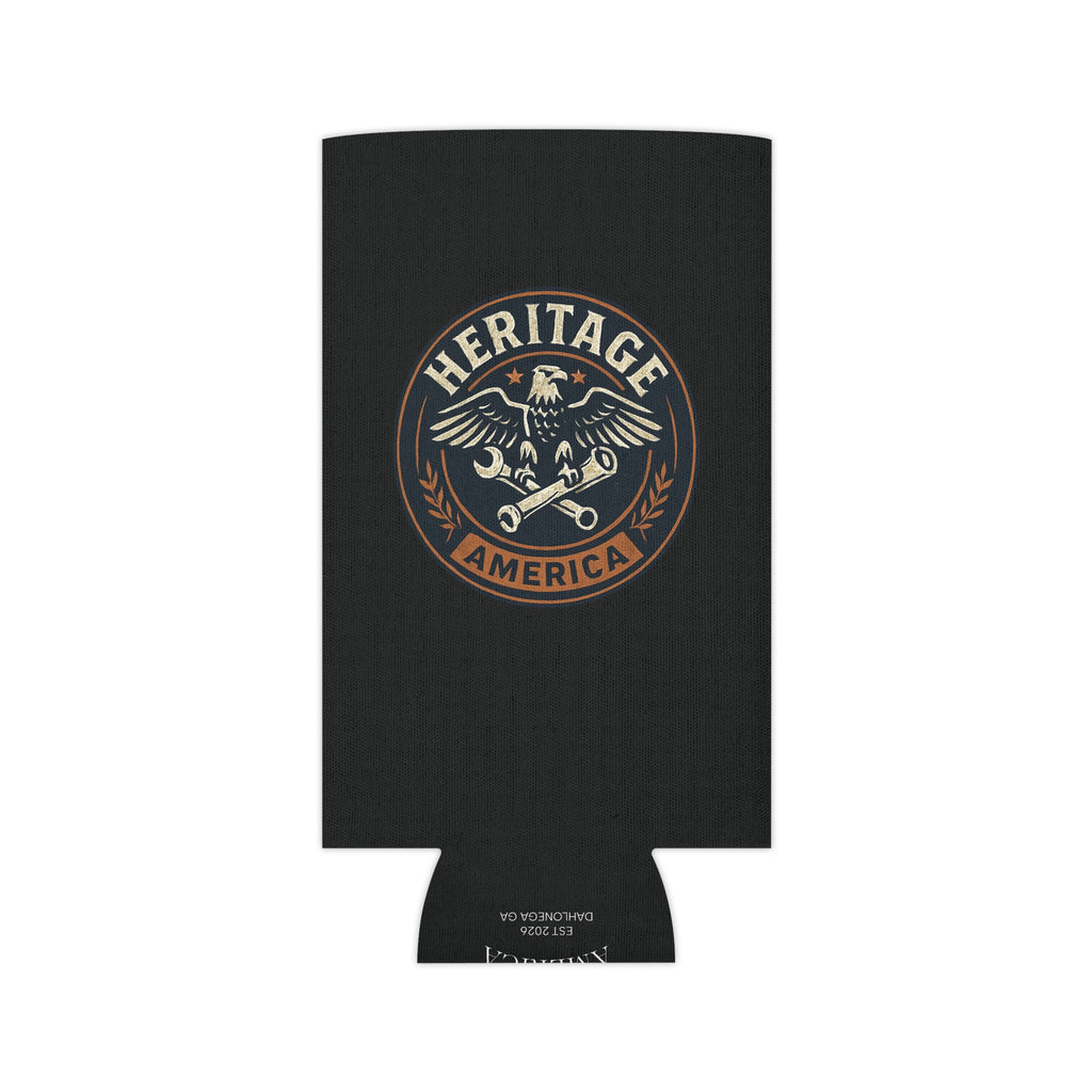 Garage Eagle Can Cooler - Black
