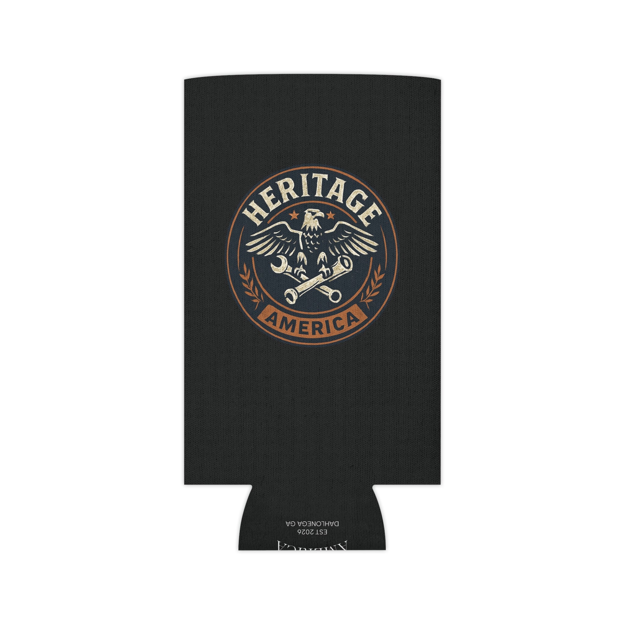 Garage Eagle Can Cooler - Black