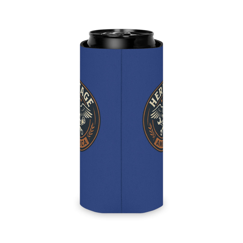 Garage Eagle Can Cooler - Blue