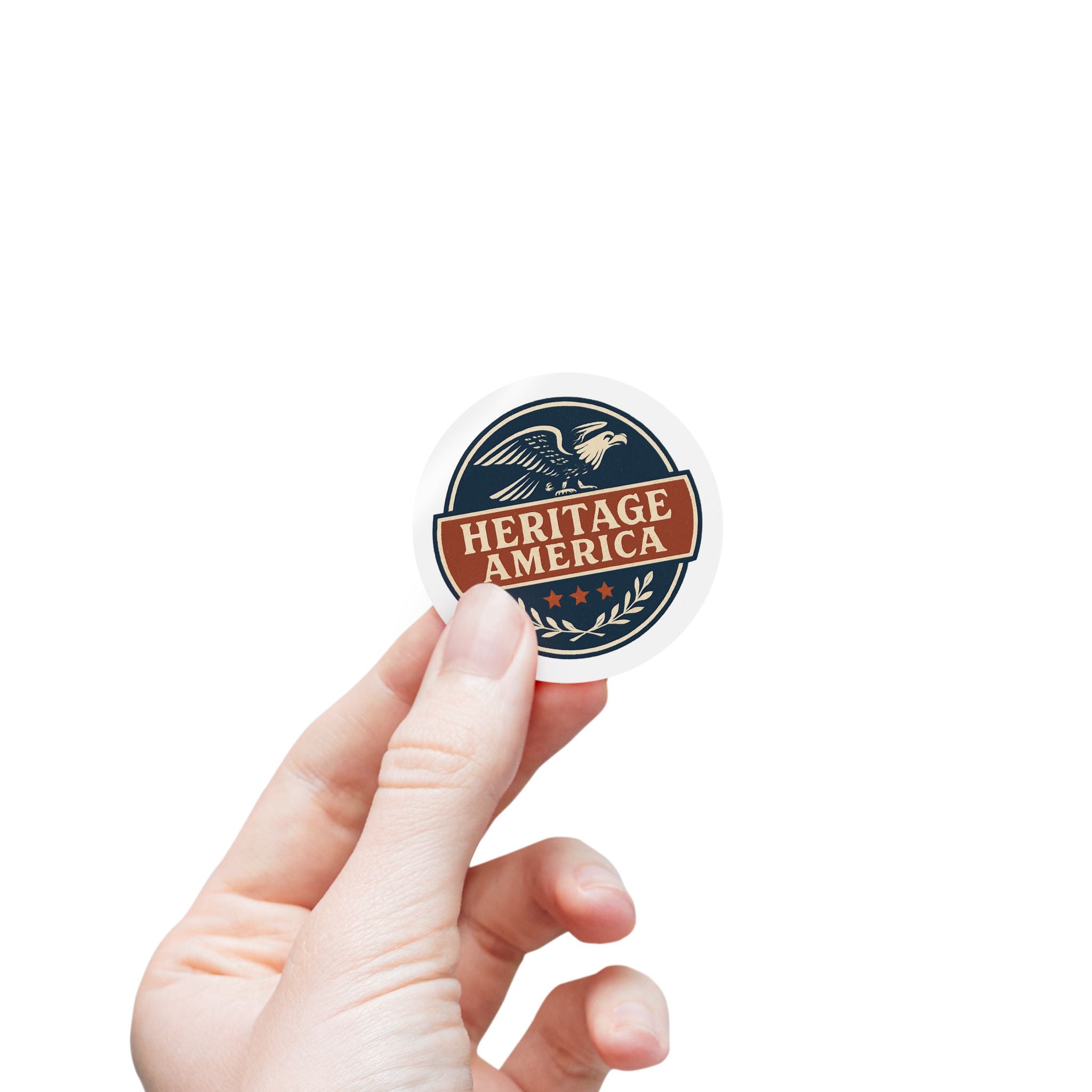 Original Logo Round Sticker Label Rolls