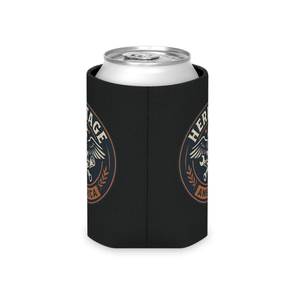 Garage Eagle Can Cooler - Black