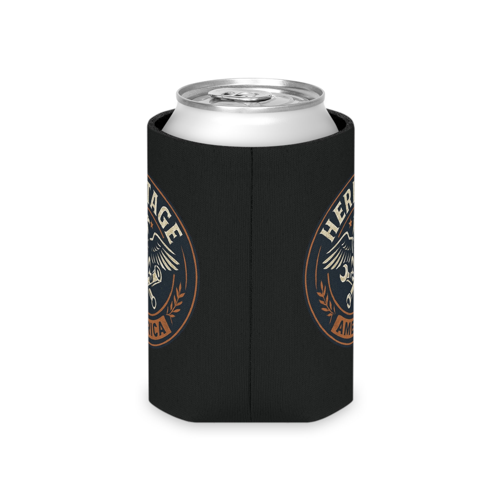 Garage Eagle Can Cooler - Black